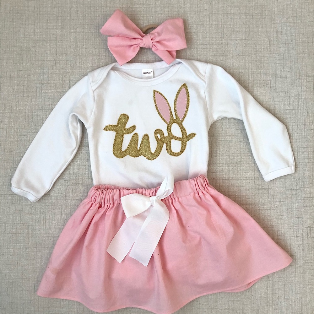 Two Year Old Girl Birthday Outfit